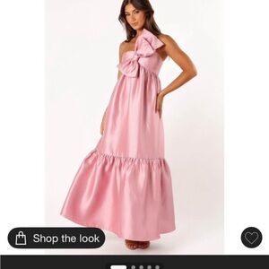 Petal & Pup Pink One-Shoulder Betina Dress